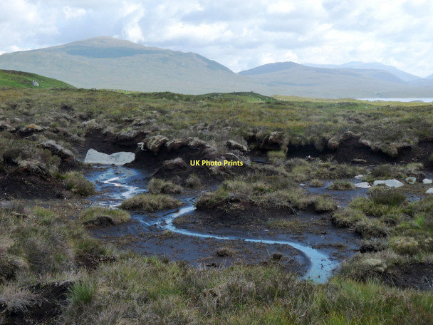 Photo 6"x4" Moor near Lochan na Feithe Lochan na F\u00e8ithe c2011