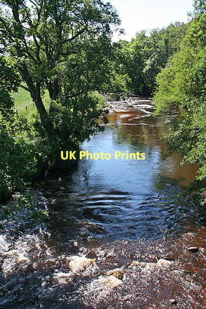 Photo 6"x4" River Nairn at Clava Leanach\/NH7544 c2011 P1