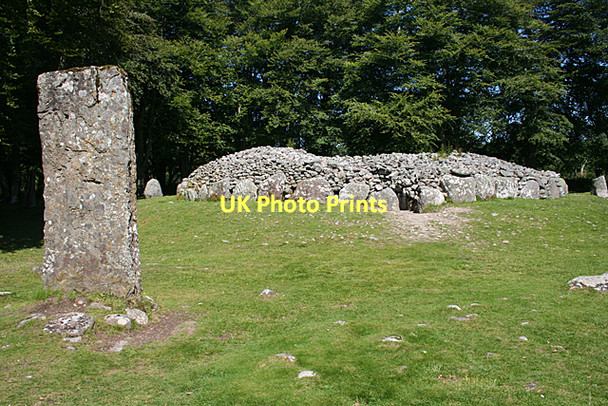 Photo 6"x4" Clava Cairns Leanach\/NH7544 c2011 P1