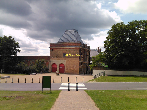 Photo 6"x4" View of Crystal Palace Station from the park Penge c2011