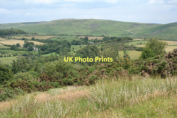 Photo 6"x4" Dartmoor Forest: above Hexworthy Hexworthy\/SX6572 c2011
