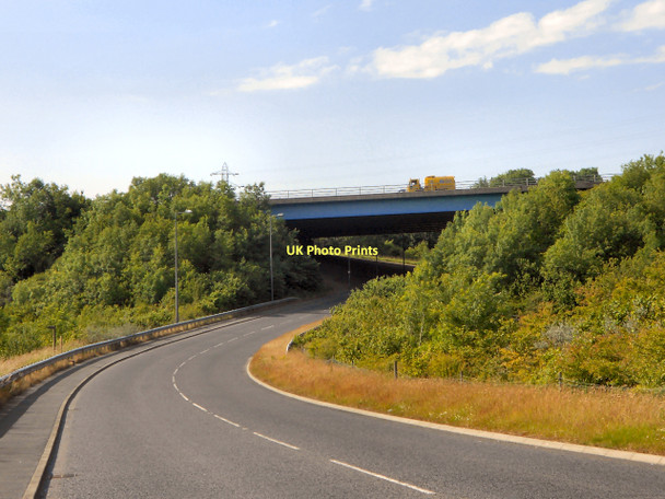 Photo 6"x4" Davy Field Bridge Darwen c2011