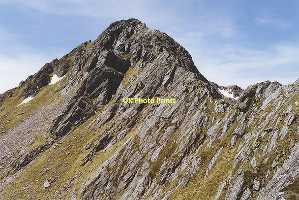 Photo 6"x4" The Forcan Ridge Sg\u00f9rr na Forcan c2000