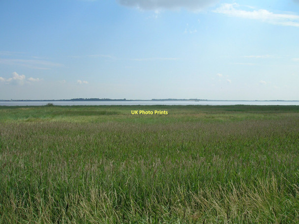 Photo 6"x4" Humber marshland Paull c2011