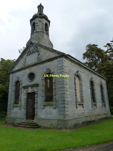 Photo 6"x4" Burial chapel Dalgety Bay\/NT1583 c2011
