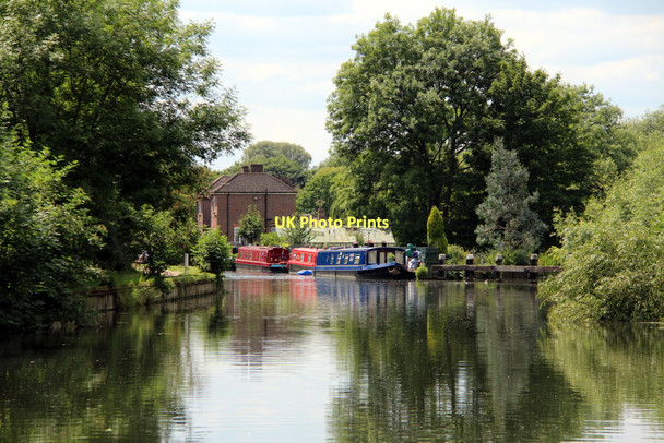 Photo 6"x4" Houseboats, River Lee Navigation, Hoddesdon, Hertfordshire Hoddesdon c2011