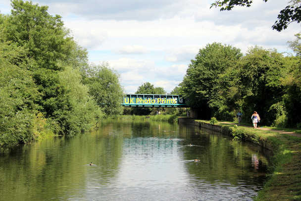 Photo 6"x4" River Lee Navigation, Broxbourne, Hertfordshire Hoddesdon c2011