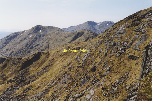 Photo 6"x4" Meall Buidhe from the M\u00c3\u00a0m Unndalain Mam Unndalain c2000