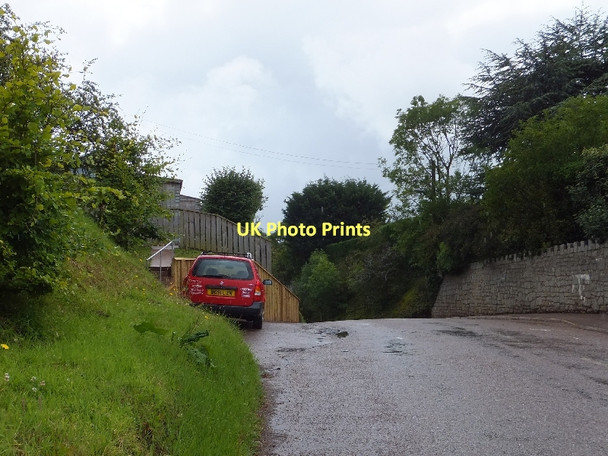 Photo 6"x4" Road from Crediton to Westwood Crediton c2011