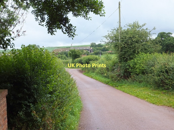 Photo 6"x4" Uton Barton from Yeoton Bridge Crediton c2011