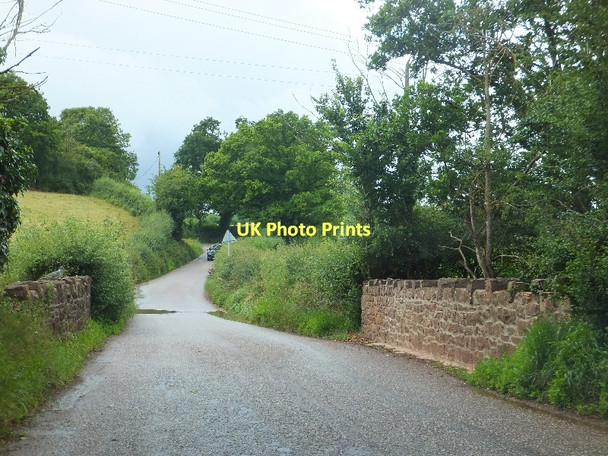 Photo 6"x4" Moorlake Bridge Crediton c2011