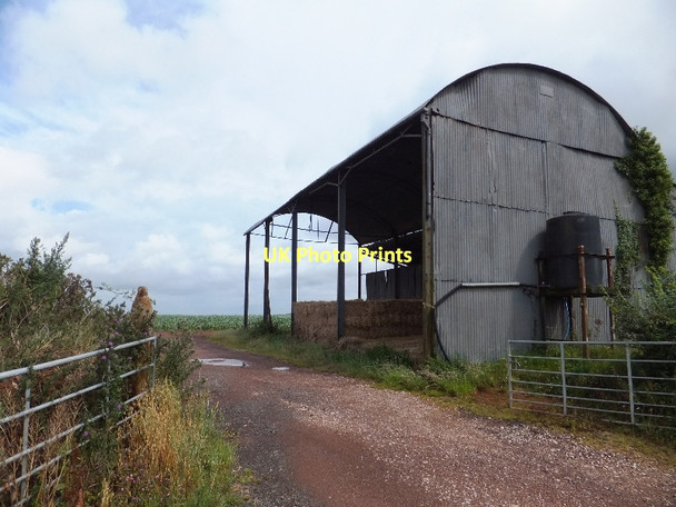 Photo 6"x4" Barn at Potshop Cross Neopardy c2011