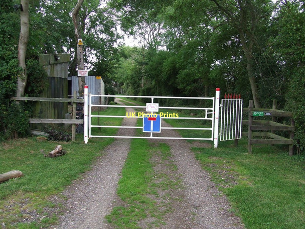 Photo 6"x4" Entrance To Stone Cottage Kirtling c2011