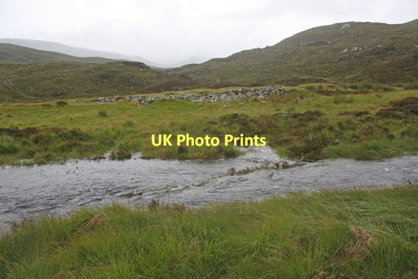 Photo 6"x4" Ruin beside Allt Feith a' Bhadain Milton\/NH3055 c2011