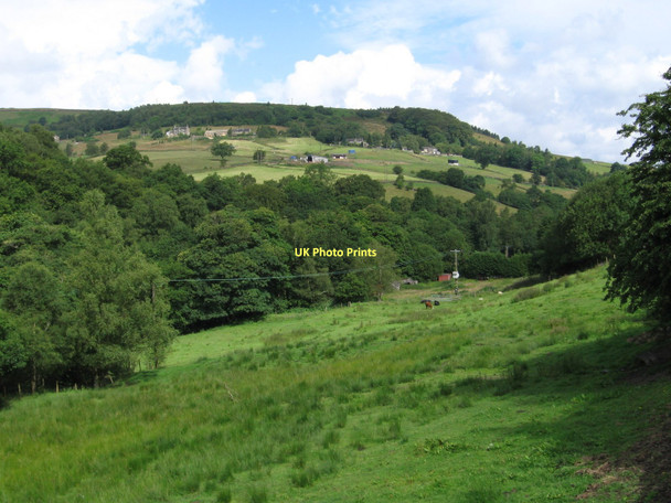 Photo 6"x4" Mytholmroyd - view to Hoo Hole Hebden Bridge c2011