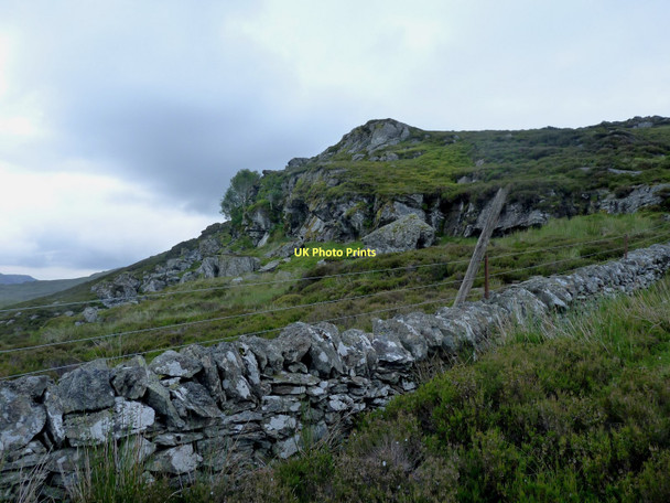Photo 6"x4" Broken crags on Am Bodach Amulree c2011