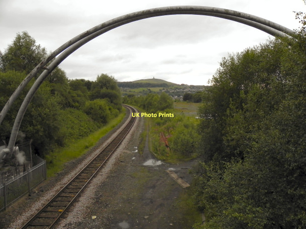 Photo 6"x4" Pipe Bridge Darwen c2011