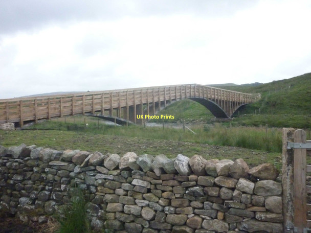 Photo 6"x4" New Pennine Bridleway Bridge Selside\/SD7875 c2011