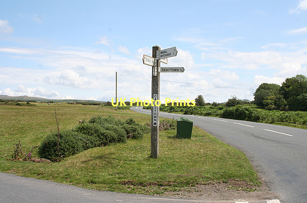 Photo 6"x4" Whitchurch: Caseytown Cross Tavistock c2011