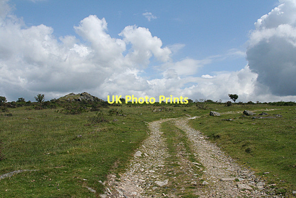 Photo 6"x4" Walkhampton: below Ingra Tor Sampford Spiney c2011