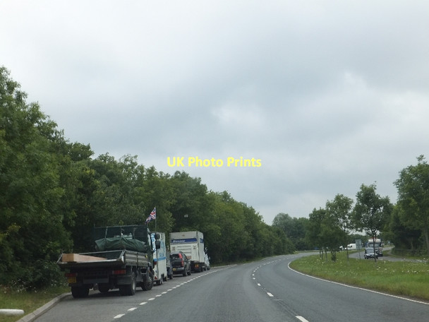 Photo 6"x4" Lay-by beside the A287 near Hook Warnborough Green c2011