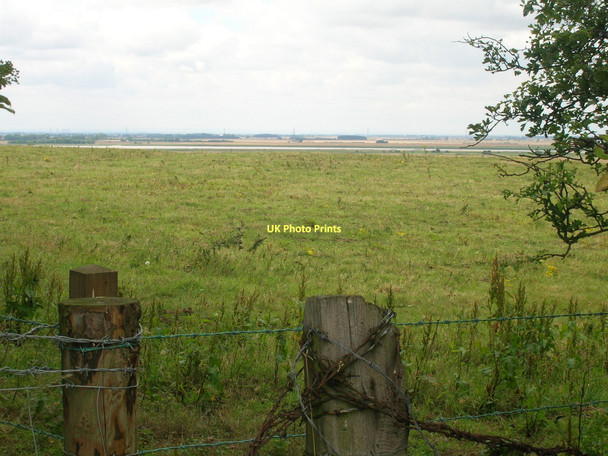Photo 6"x4" Grazing land near the Humber Alkborough c2011