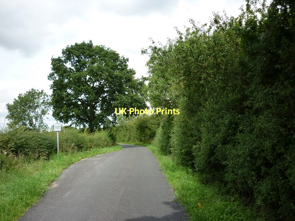 Photo 6"x4" A passing place on Postern Lane Storwood c2011