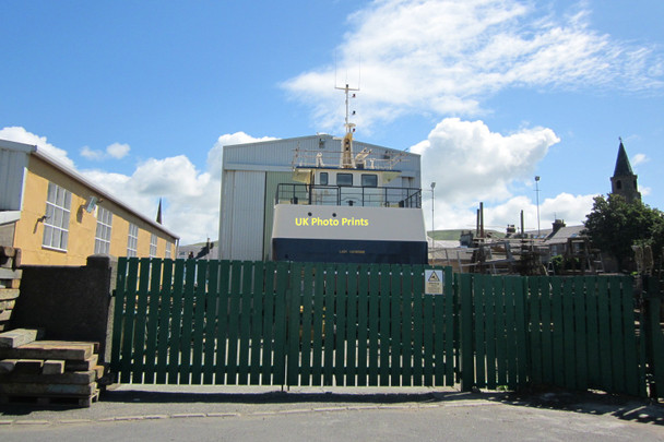 Photo 6"x4" Nobles Ship Yard Girvan c2011