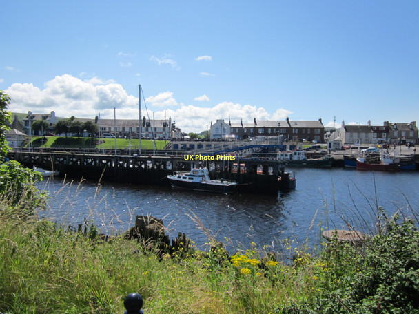 Photo 6"x4" Girvan Harbour Girvan c2011