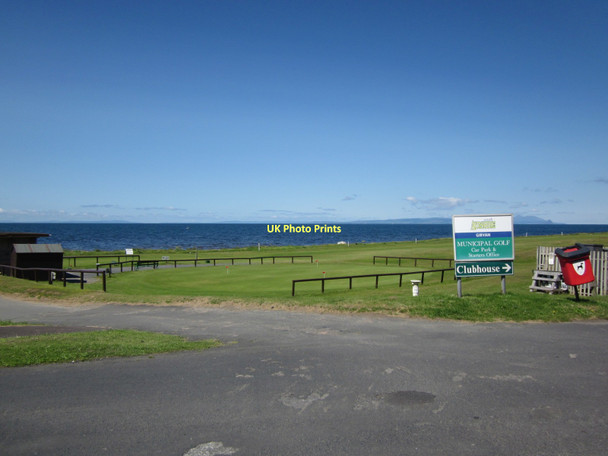 Photo 6"x4" Girvan Golf Course Girvan c2011