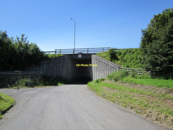 Photo 6"x4" Road Bridge Girvan c2011
