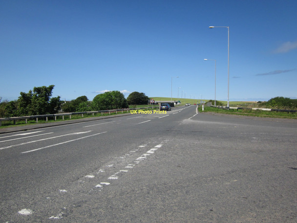 Photo 6"x4" A77 Trunk Road Girvan c2011