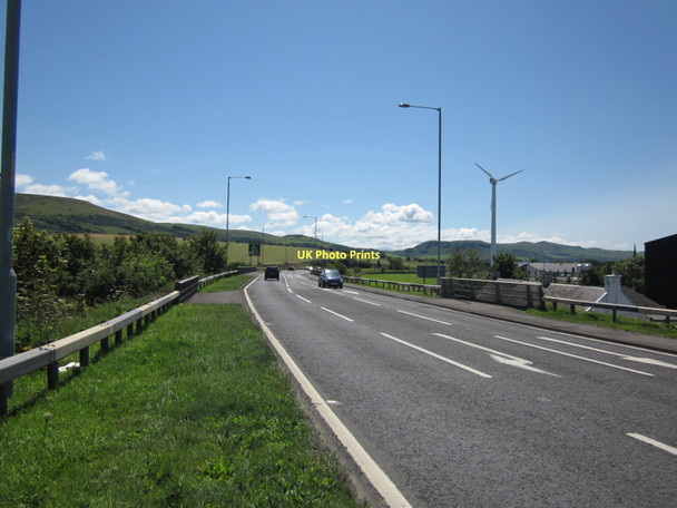 Photo 6"x4" A77 Trunk Road Girvan c2011 P1