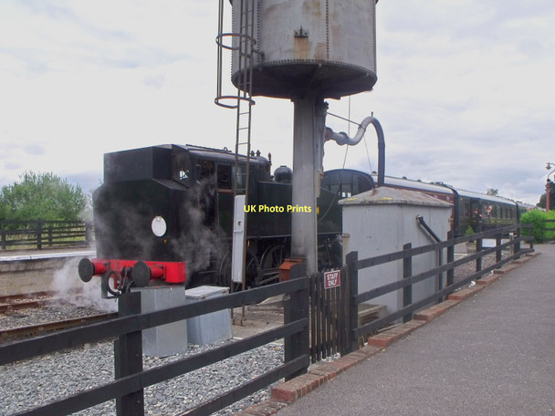 Photo 6"x4" Taking on water, Northiam Railway Station Newenden c2011