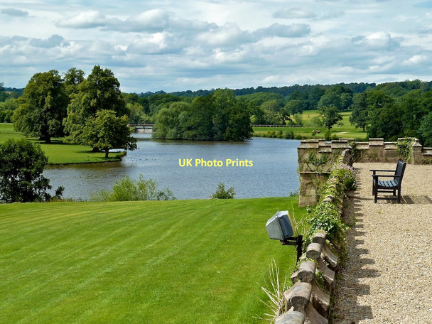 Photo 6"x4" The Lake, Ripley Castle Ripley\/SE2860 c2011