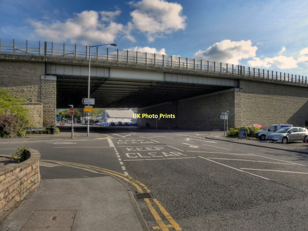 Photo 6"x4" The M65 Crossing Bolton Road (A666) Darwen c2011