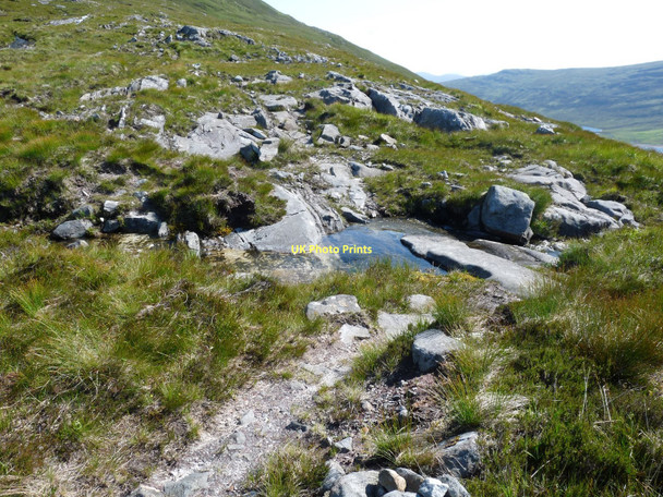 Photo 6"x4" Ford at Leachd an Uillt Riabhaich Loch Eilde M\u00f2r c2011