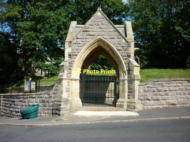 Photo 6"x4" The church lychgate at Hunsingore Hunsingore c2011