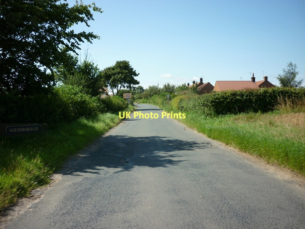 Photo 6"x4" Entering Goldsborough, North Yorkshire Goldsborough\/SE3856 c2011