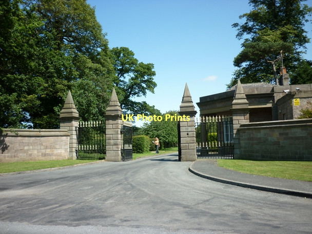 Photo 6"x4" The former entrance to Nidd Hall (now a hotel) Nidd c2011