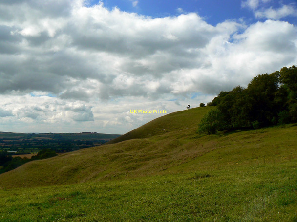 Photo 6"x4" Martinsell Hill, near Clench Common Clench Common c2011