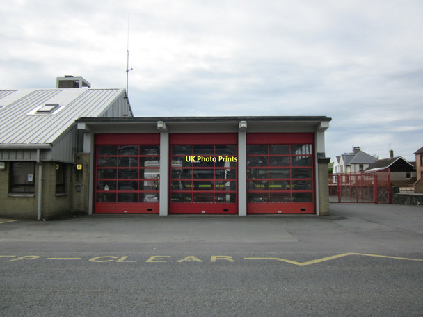 Photo 6"x4" Fire Station Stranraer c2011