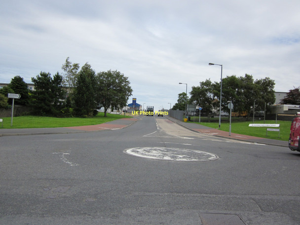 Photo 6"x4" Stoneykirk Roundabout Stranraer c2011