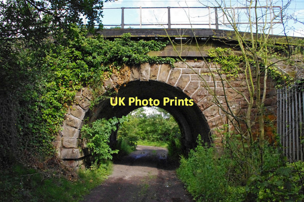 Photo 6"x4" Railway bridge near Slyne Slyne c2011