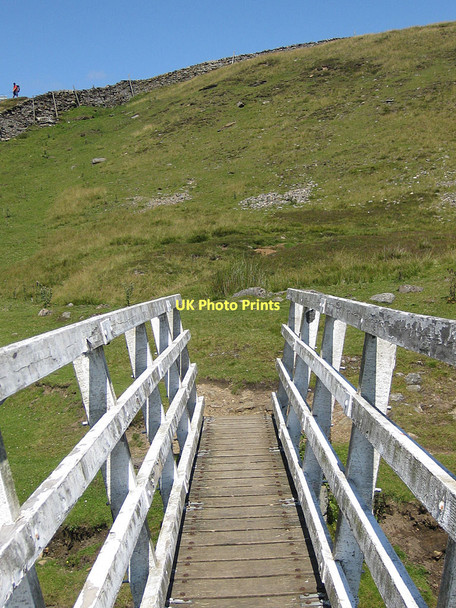 Photo 6"x4" Footbridge at Fore Gill Gate Kearton c2011