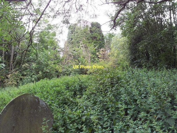 Photo 6"x4" Remains of the tower of All Saints, Gillingham Beccles c2011