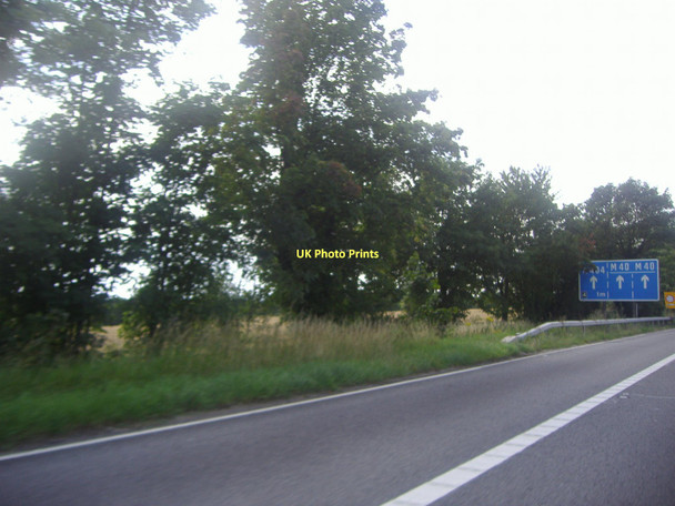Photo 6"x4" The M40 approaching High Wycombe High Wycombe c2011
