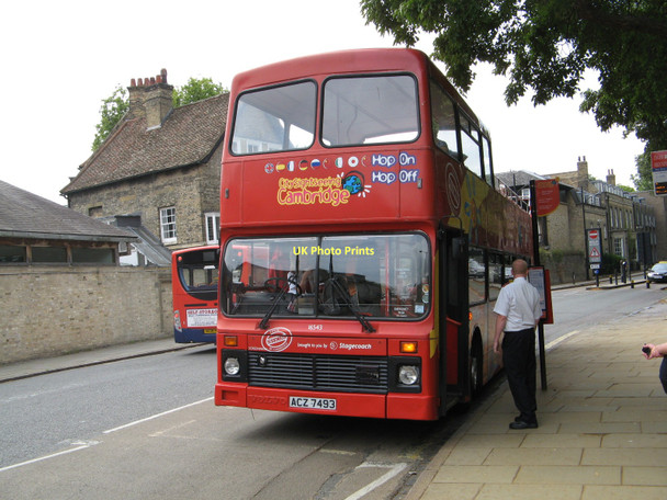 Photo 6"x4" Cambridge Tour Bus Cambridge\/TL4658 c2011