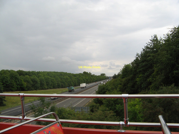 Photo 6"x4" Crossing the M11 High Cross\/TL4259 c2011