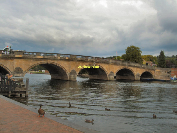 Photo 6"x4" Henley Bridge Henley-on-Thames c2011